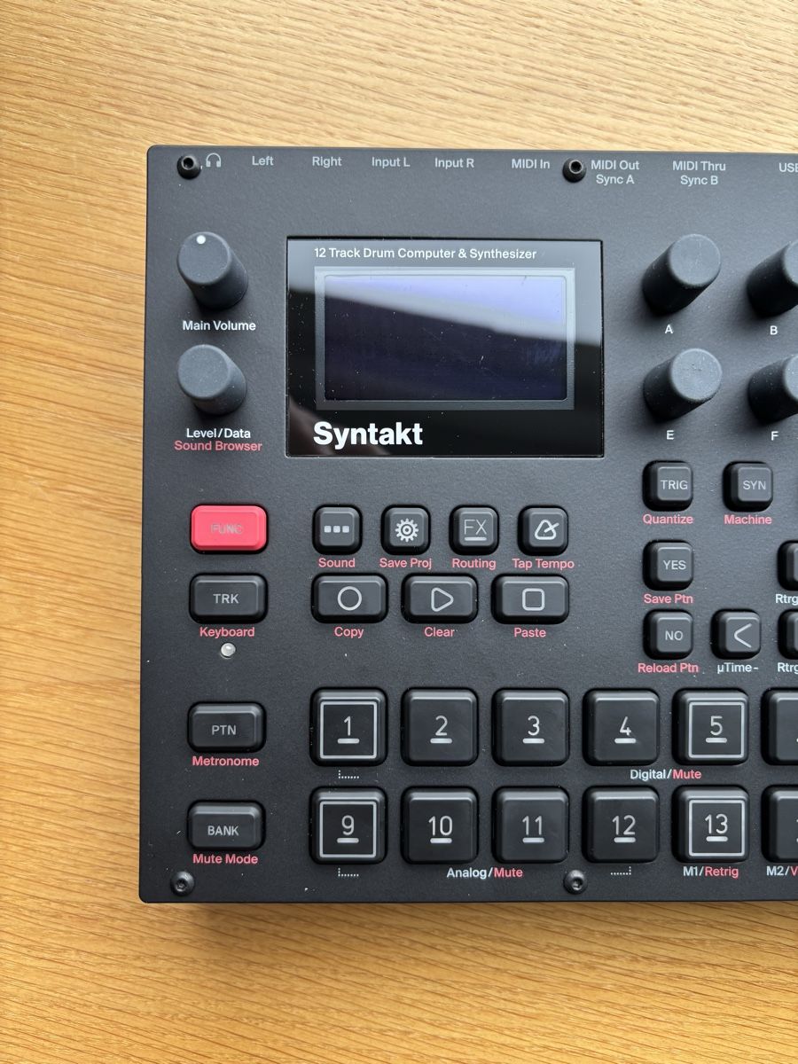 Elektron Strumenti musicali: Elektron Syntakt wie neu – Nuovo (secondo la descrizione) da Zürich venduto da Mantei 1