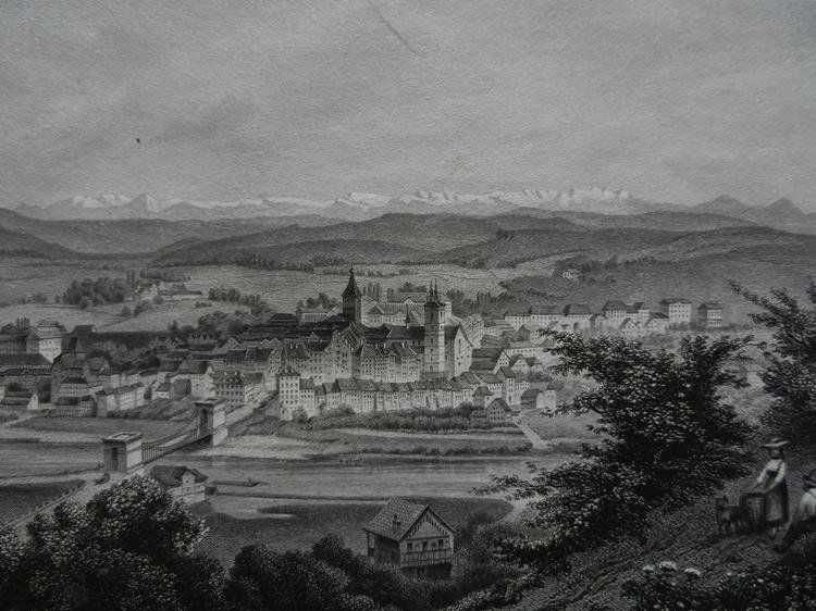 Gravures: Aarau Stahlstich – D'occasion à Risch par Rischli15 1
