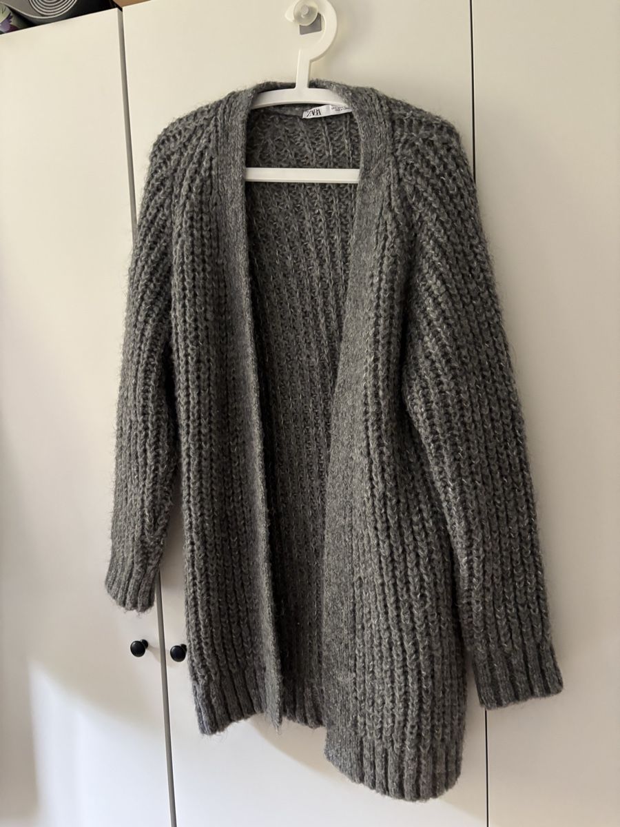 Zara Giacche: Zara lange Jacke grau S – Usato da Fribourg venduto da dafral