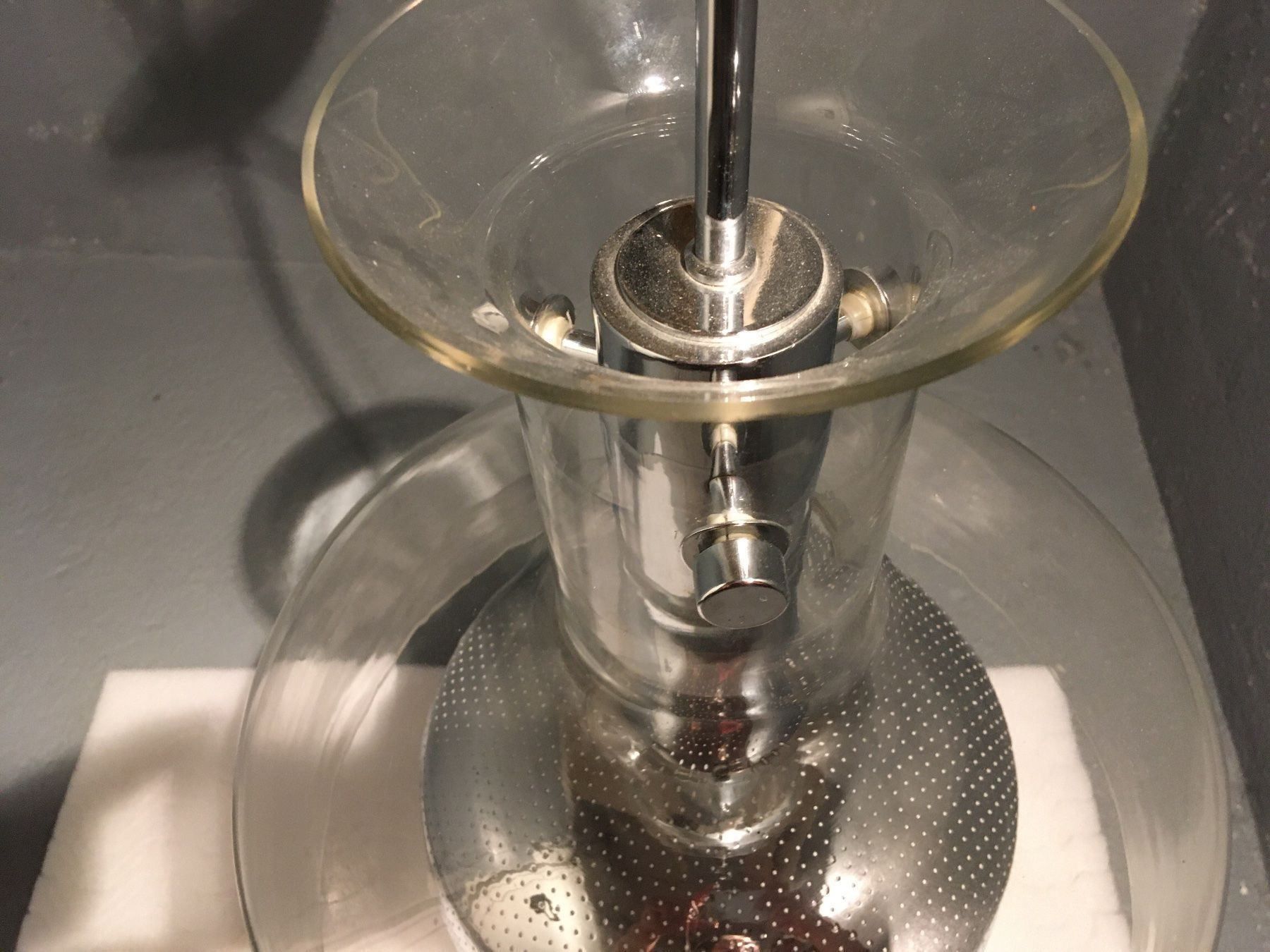 Lampade: Suspension verre chromé Anders Pehrson – Usato da Vernier venduto da Leandro055 6