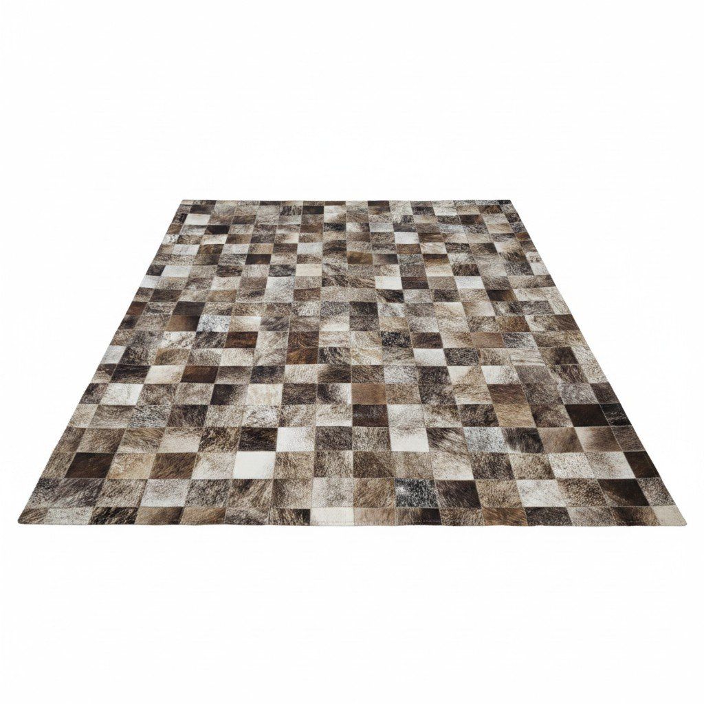 Tapis: Kuhfell Teppich Patchwork 150 x 200 cm – Neuf avec emballage d'origine à Arbedo par patagonialeatherrugs