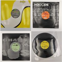 4 Schallplatten Techno Trance 12 Zoll Vinyl Konvolut