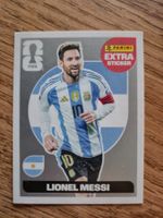 Panini Extra Sticker Lionel Messi Silber