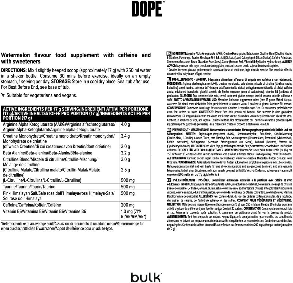 Cibi & Specialità: Pre Workout Booster 200mg Koffein Kreatin – Nuovo e nell'imballaggio originale da Suhr venduto da TradeMasters 4