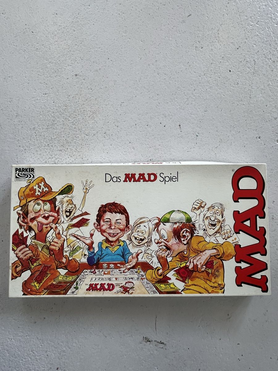 Parker Spiele: Das MAD Spiel von Parker – Gebraucht aus Bern von spraydose
