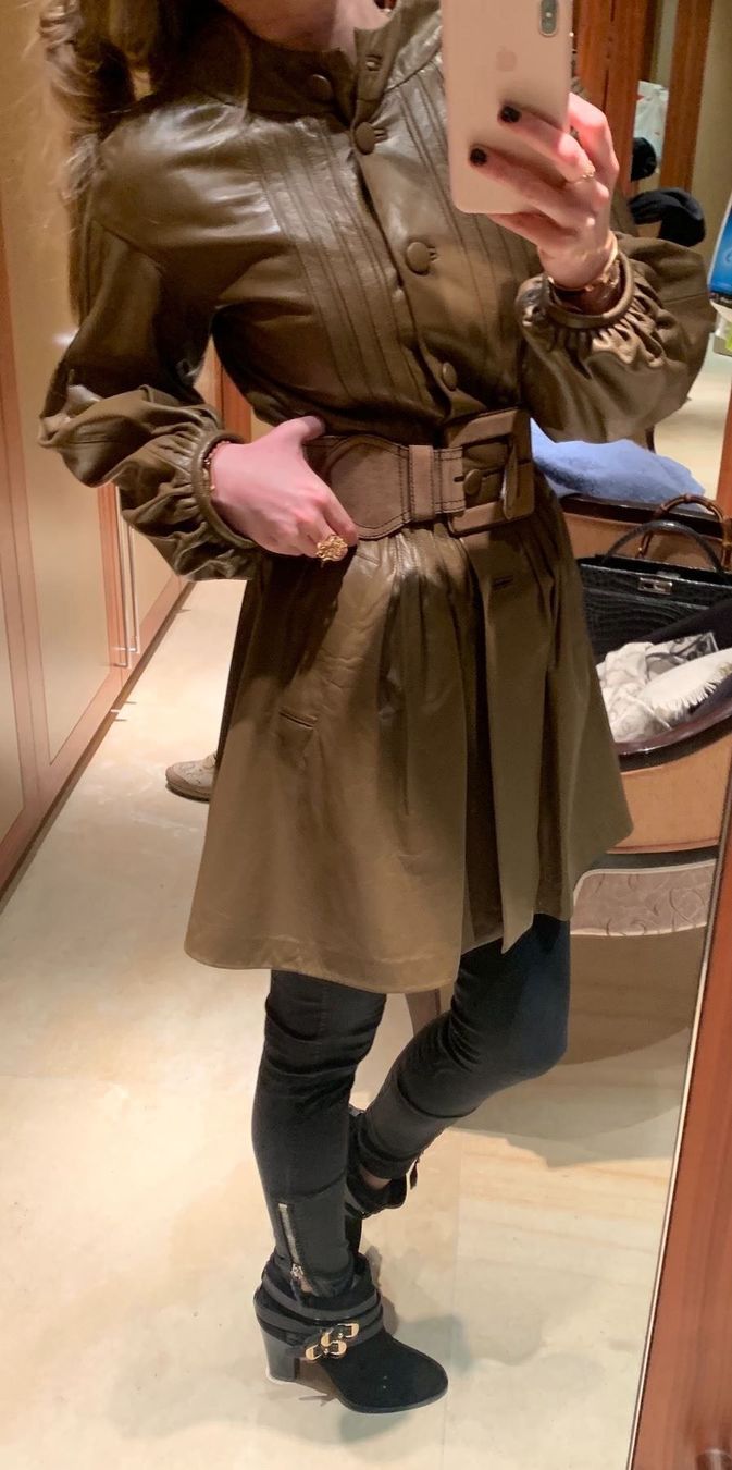 Bally Cappotti: Bally Leder Mantel – Nuovo (secondo la descrizione) da Zollikon venduto da ValeL 1