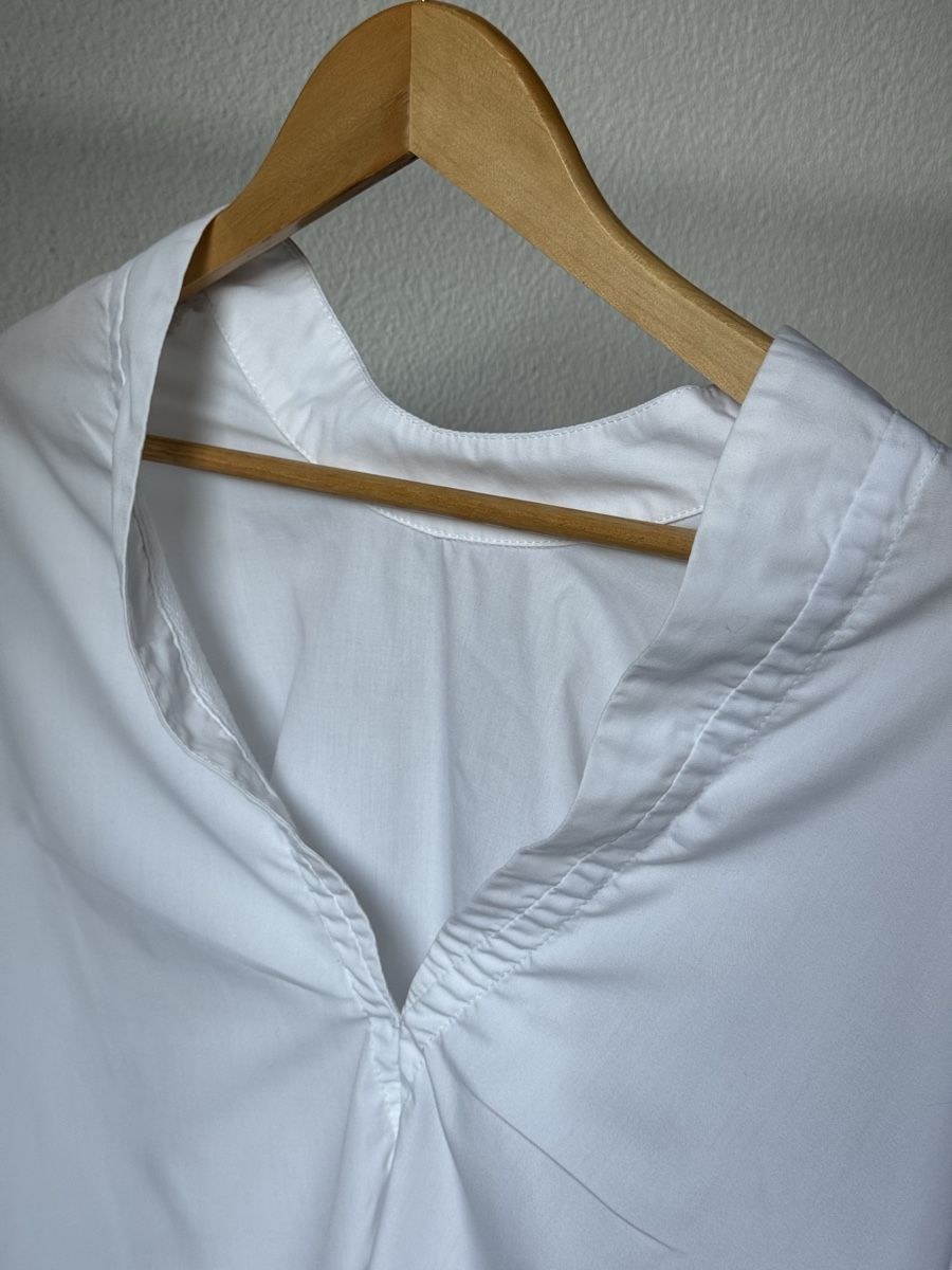 Chemisiers: Weisse Bluse mit Puffärmeln, Grösse S – D'occasion à Hombrechtikon par mha_m5kx 2