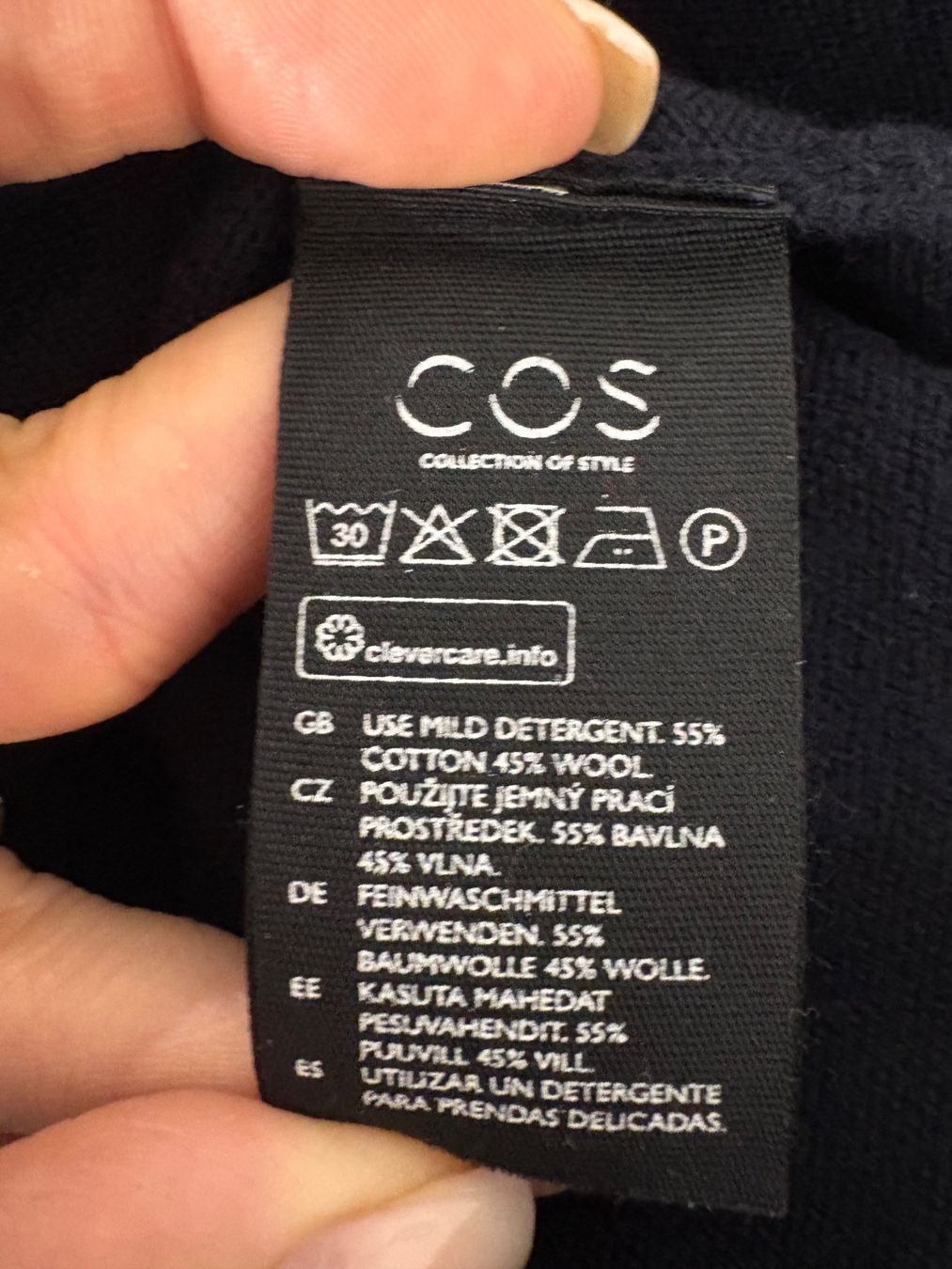 Cos Maglioni & Felpe: COS Pullunder Gr. S gross blau mit Wolle – Nuovo (secondo la descrizione) da Regensdorf venduto da secondchancefashion 6