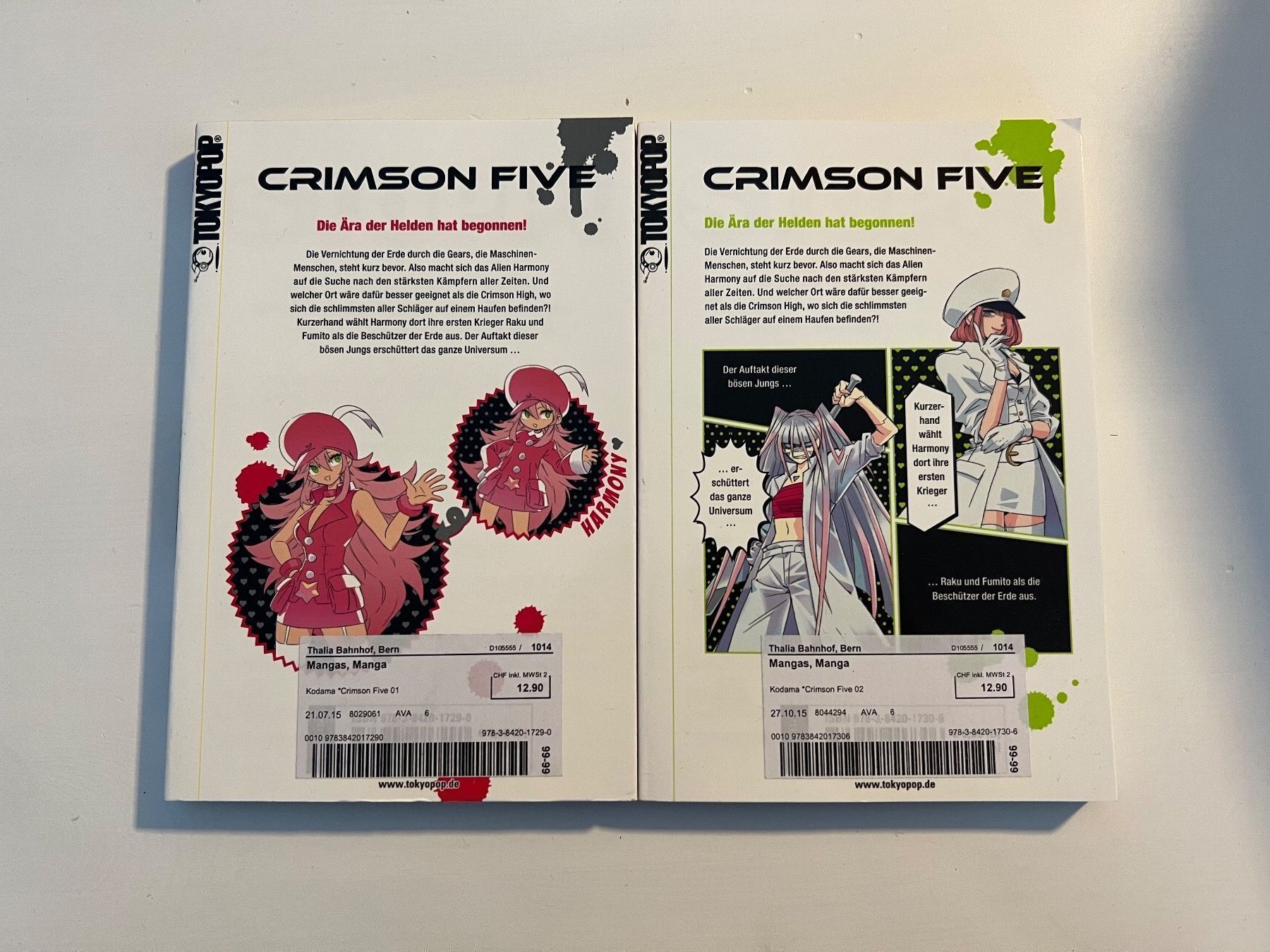 Fumetti: Crimson Five Manga – Usato da Ringgenberg BE venduto da Republic_Of_Gamers 1