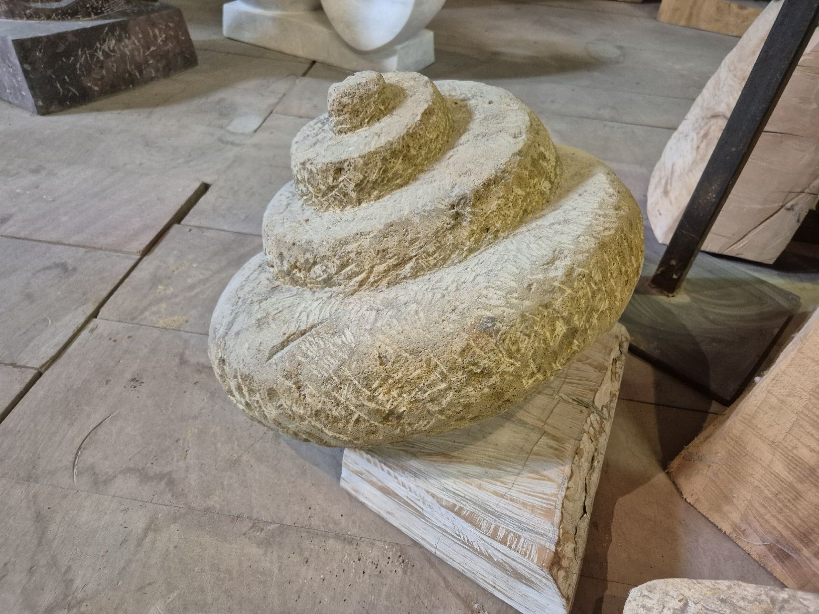 Tutte le decorazioni: Gartendeko Sandsteinschnecke – Nuovo (secondo la descrizione) da Ehrendingen venduto da Amigo5