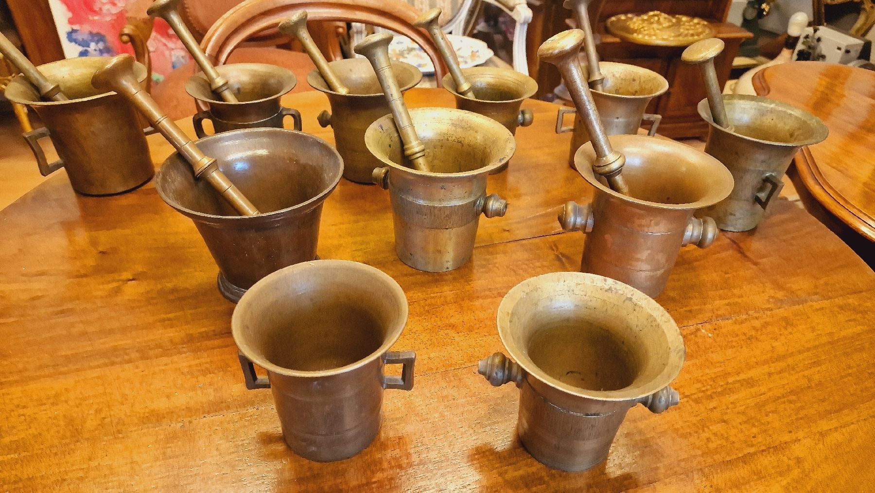 Altro per cucinare: LOT 11× ANTIKE MÖRSER – Usato da BERN venduto da Intarsia