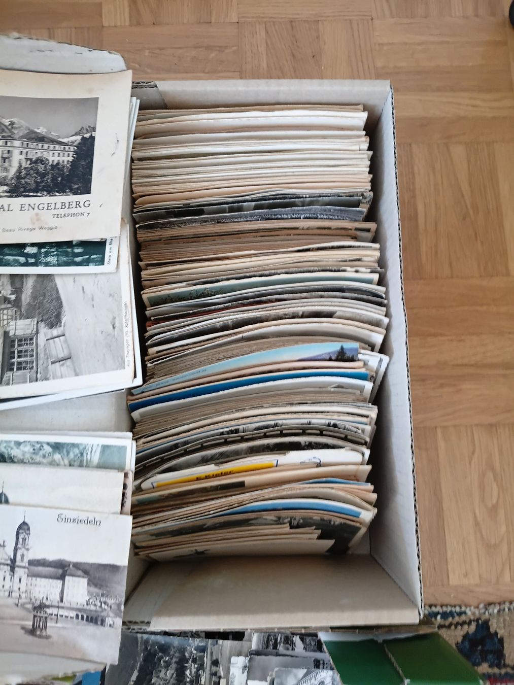 Cartoline postali: Riesen Posten über 300 Ansichtskarten, Nachlass, ab 1850 – Usato da Abtwil SG venduto da Ahuu 1