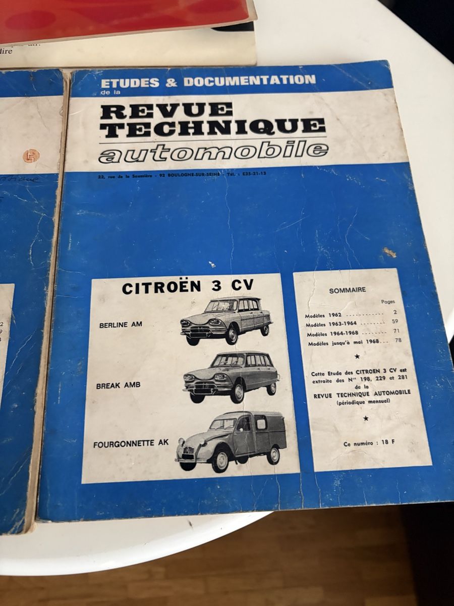 Riviste & Magazine: Revue technique Citroën et Volvo  – Usato da petit lancy venduto da FerreiraLuis 2