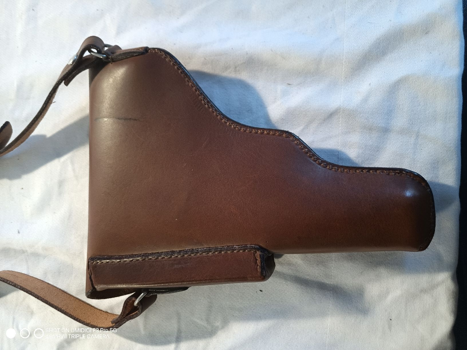 Sig Sauer Tiro a segno: Lederholster SIG 210 oder P49 Militär Pistole – Usato da Aarwangen venduto da to-hirschi 6
