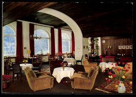 AK Bad Scuol, Tarasp-Vulpera, Hotel Engadinerhof, Halle