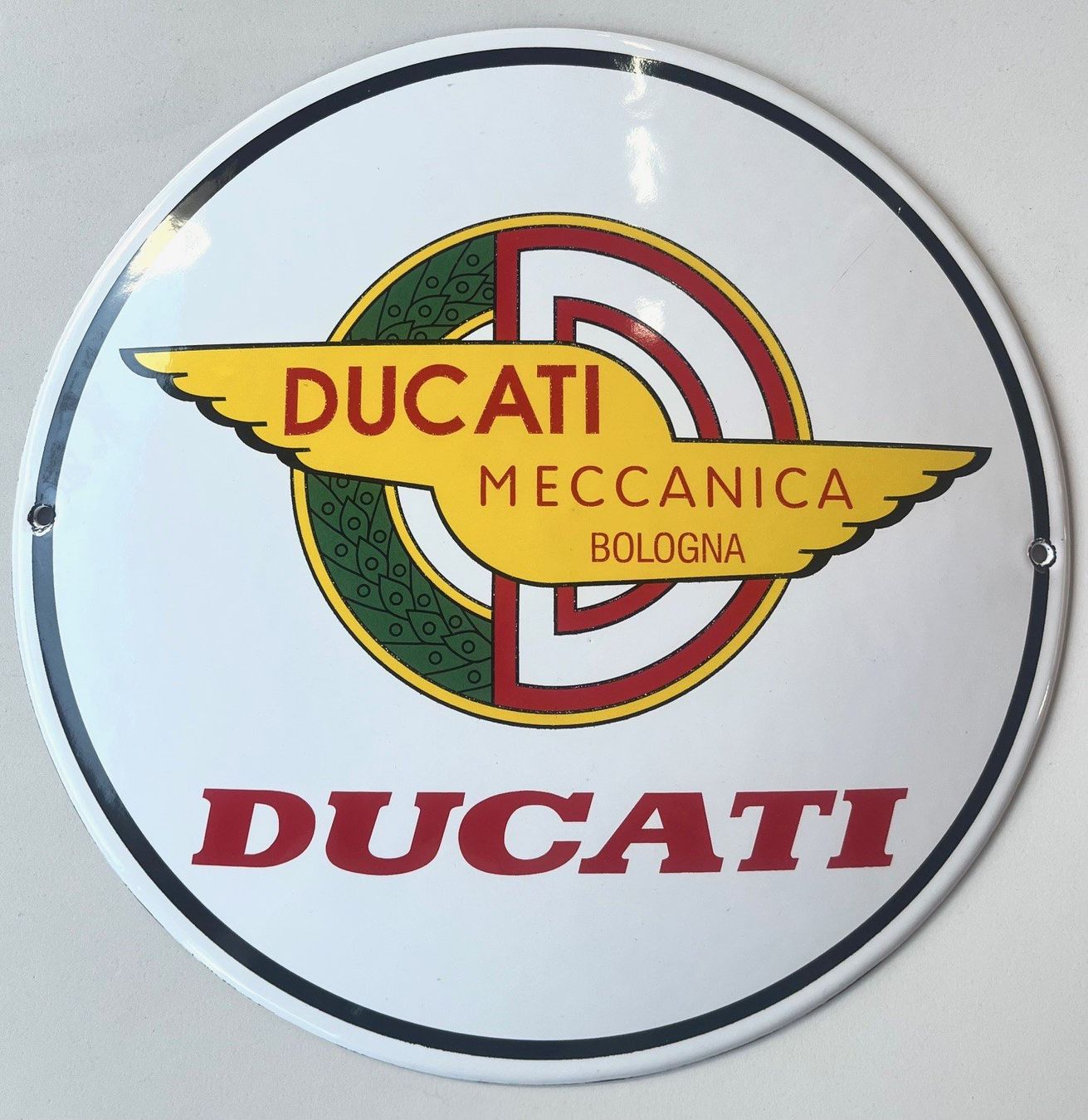 Ducati Insegne: Markenschild DUCATI – Usato da Termen venduto da dagi94