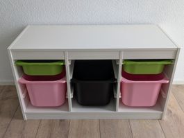 Ikea Trofast Regal mit 5 Boxen
