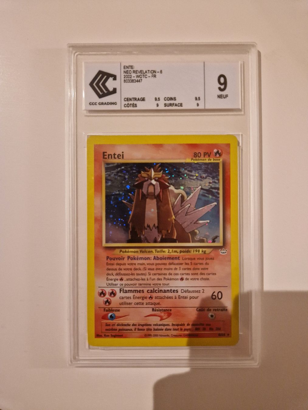 Pokémon Carte collezionabili: Entei Neo revelation – Nuovo (secondo la descrizione) da Les Acacias venduto da S.Vieira