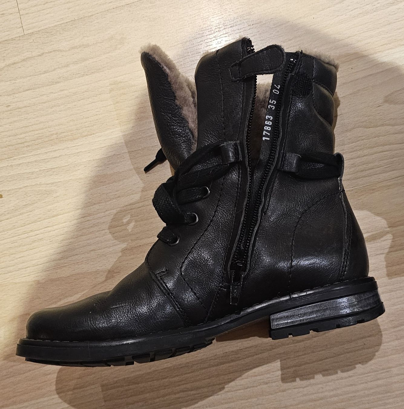 Froddo Scarpe per ragazzi: Gefütterte Leder-Winterstiefeletten – Usato da Fehraltorf venduto da Sumin 4