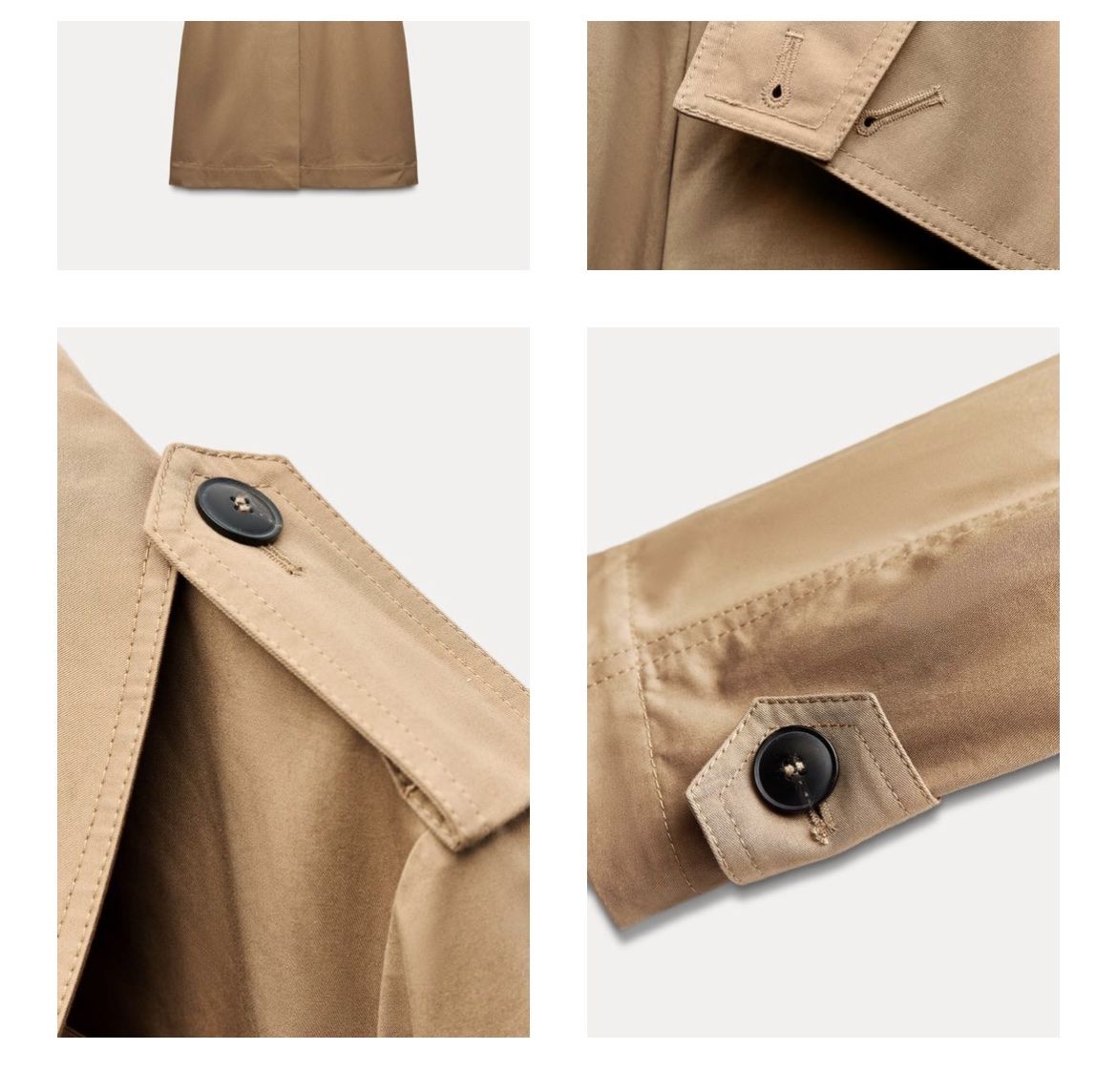 Zara Mäntel: Zara Double-Breasted Trench Coat XS – Neu und originalverpackt aus Veyras von ValClasse 3