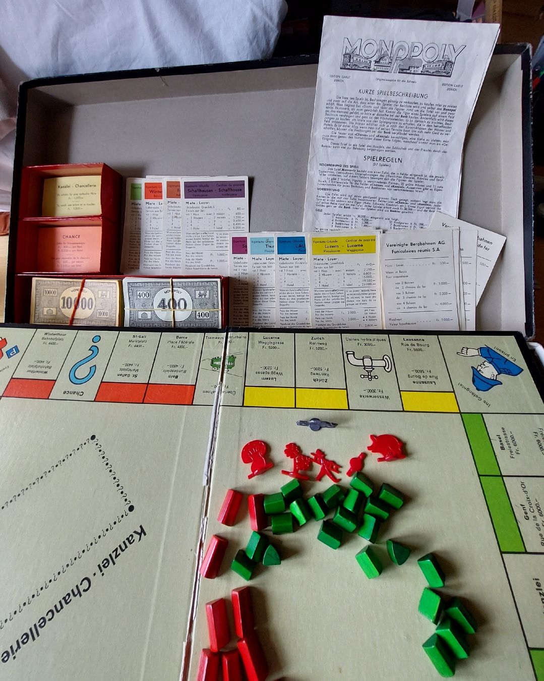 Carlit Jeux: antikes Monopoly, Carlit, black edition – D'occasion à Uster par eneri58 1
