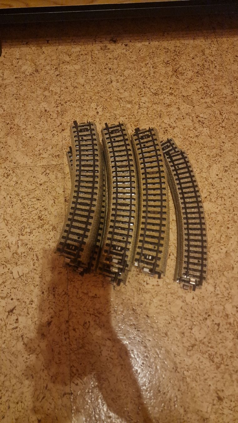 Märklin Modellini di ferrovie: 30 Schienen gebogen H0 Analog – Usato da staefa venduto da hagenbuch01