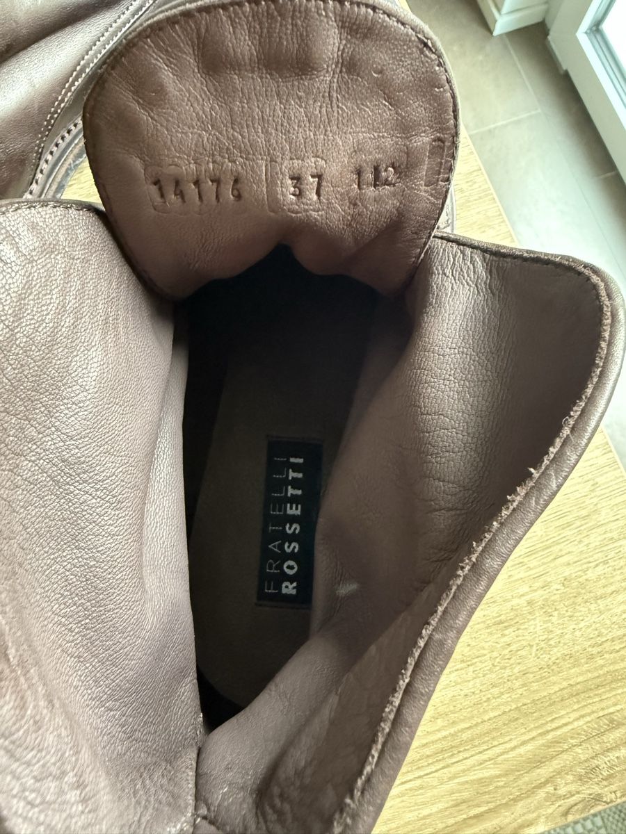 Fratelli Rossetti Scarpe da uomo: Fratelli Rossetti Italian leather boots – Nuovo (secondo la descrizione) da Martigny venduto da stu_kjm2 3