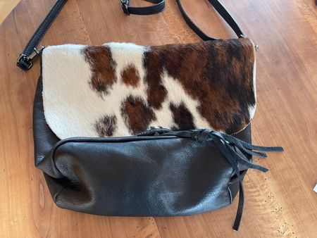 Kuhfell  Damen Ledertasche, guter Zustand!