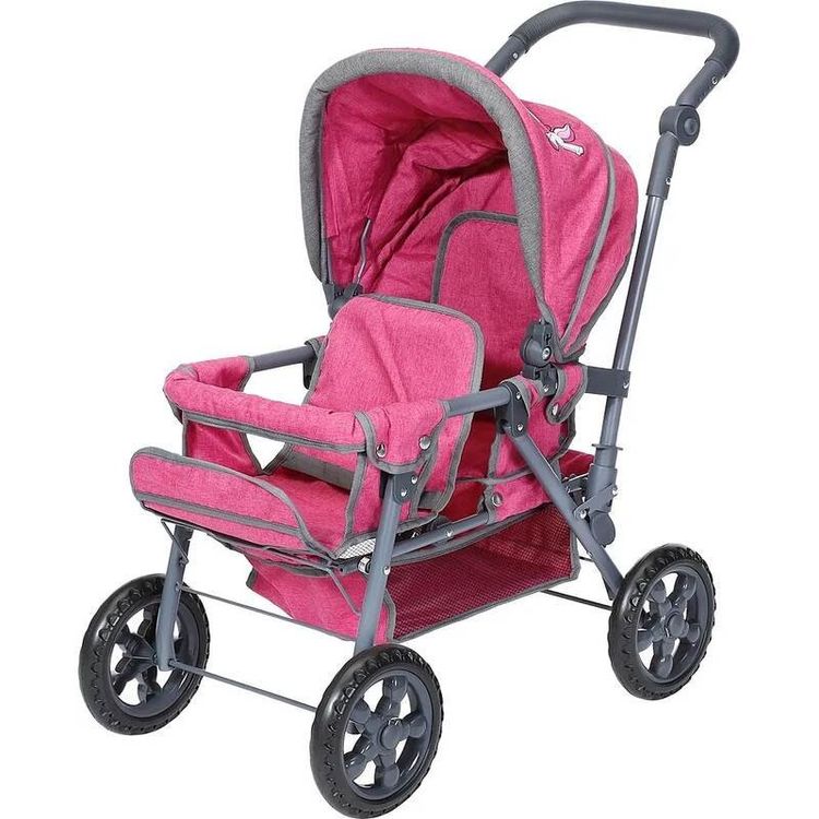 KNORRTOYS.CO 63184 Knorrtoys 63184-Puppenwagen Ruby-tec Petrol Puppenwagen
