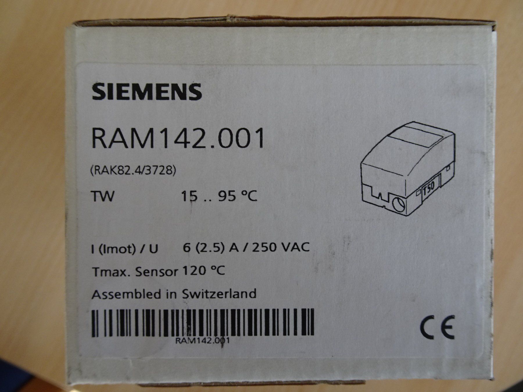 Siemens Elektronikbauteile: Temperaturwächter RAM141.001 Siemens – Neu und originalverpackt aus Suberg von Harwei 3