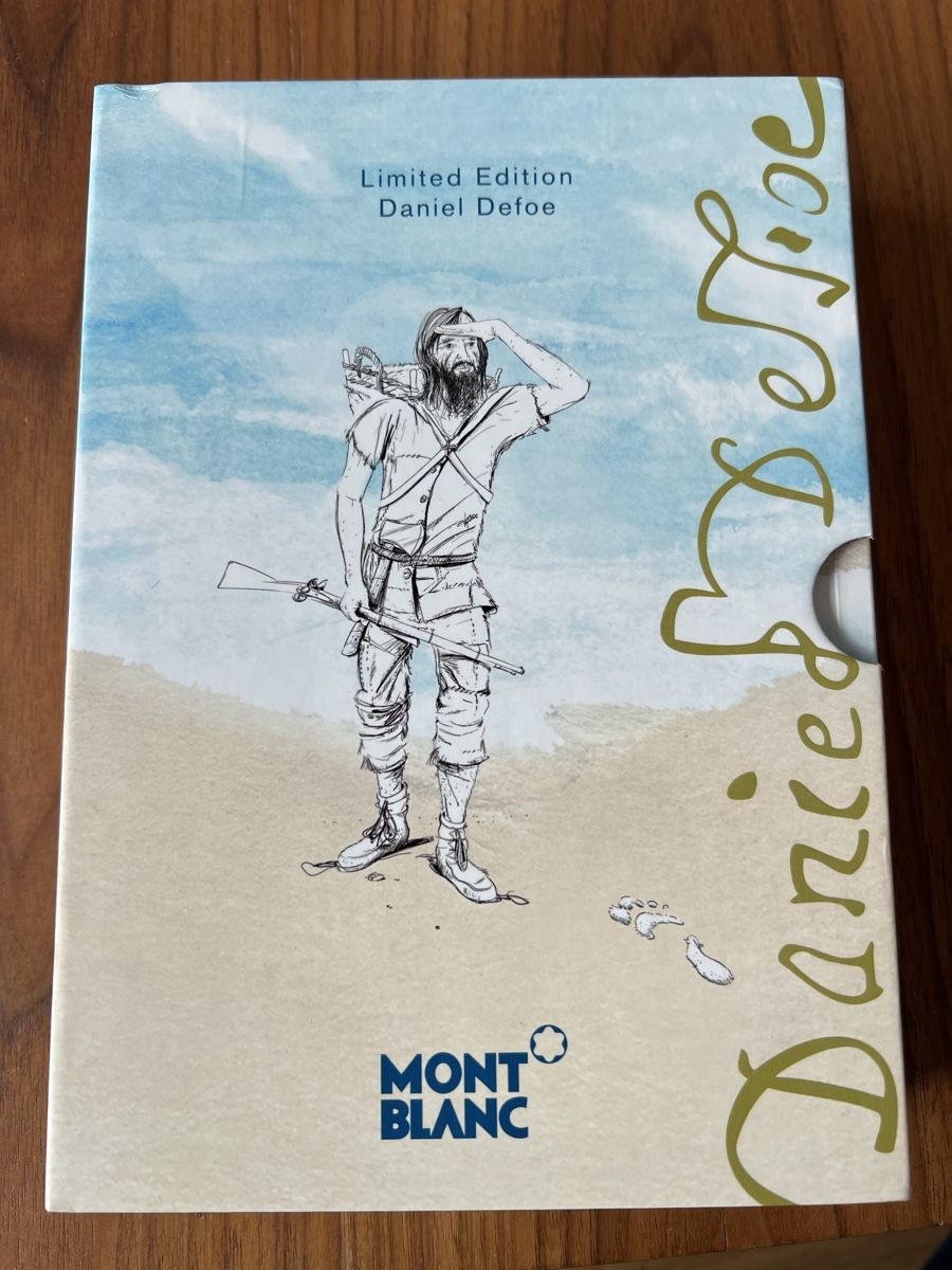 Montblanc Penna & Evidenziatori: Montblanc Writers Edition Defoe NEU – Nuovo e nell'imballaggio originale da Roggwil BE venduto da and_sl26 1