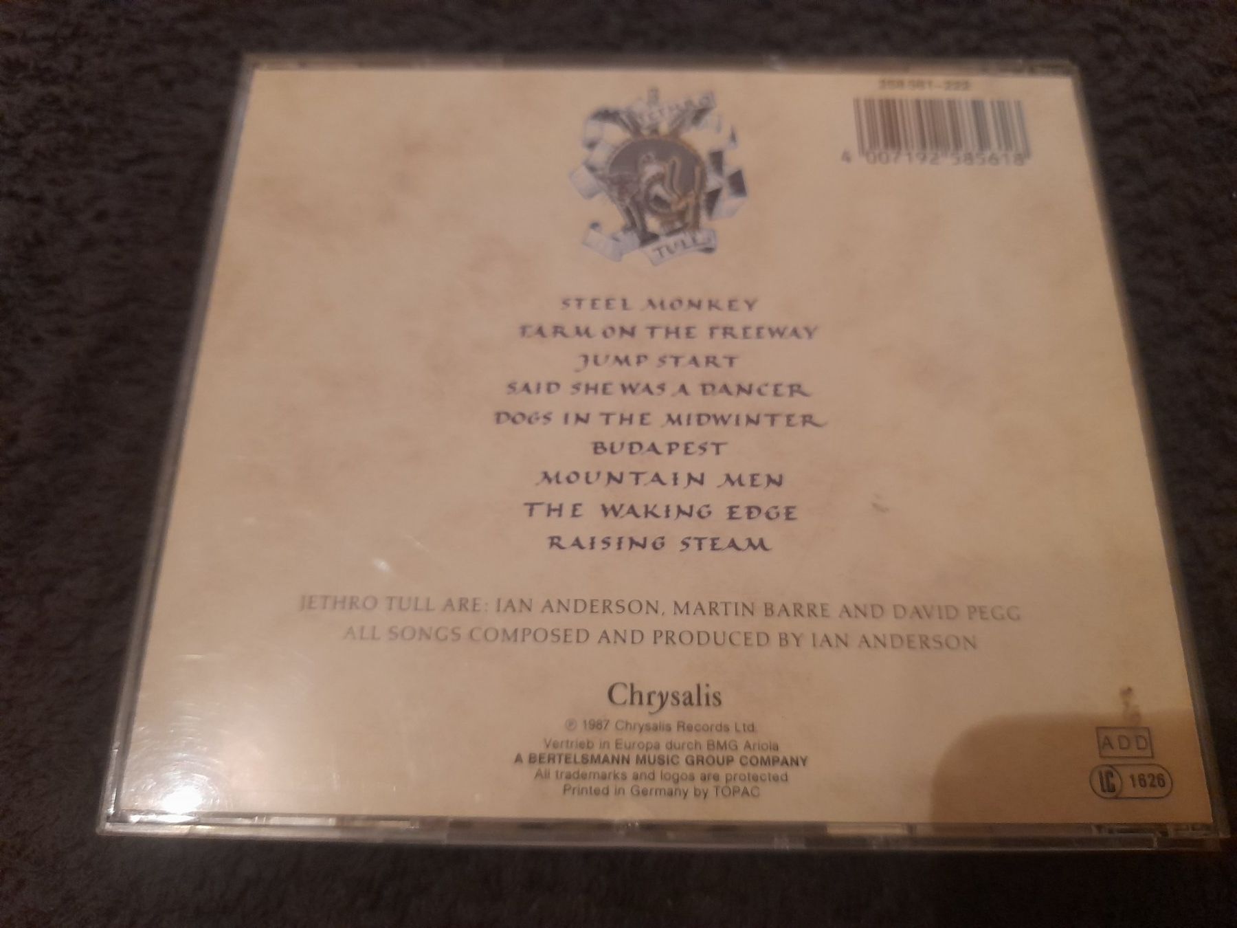 CD: CD Jethro Tull - Crest Of A Knave – Usato da Lustmühle venduto da chevi03 2