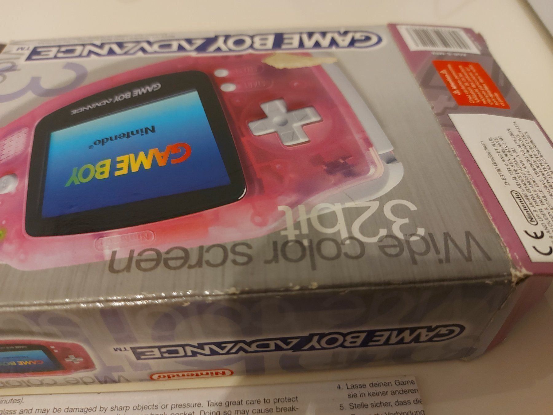 Konsolen: Game Boy Advance nur OVP Nintendo rosa – Gebraucht aus Aarau von Kaesekuchen2000 6
