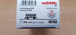 Märklin Insider-Jahreswagen 2018 Spur H0 Art.Nr. 48168 & OVP