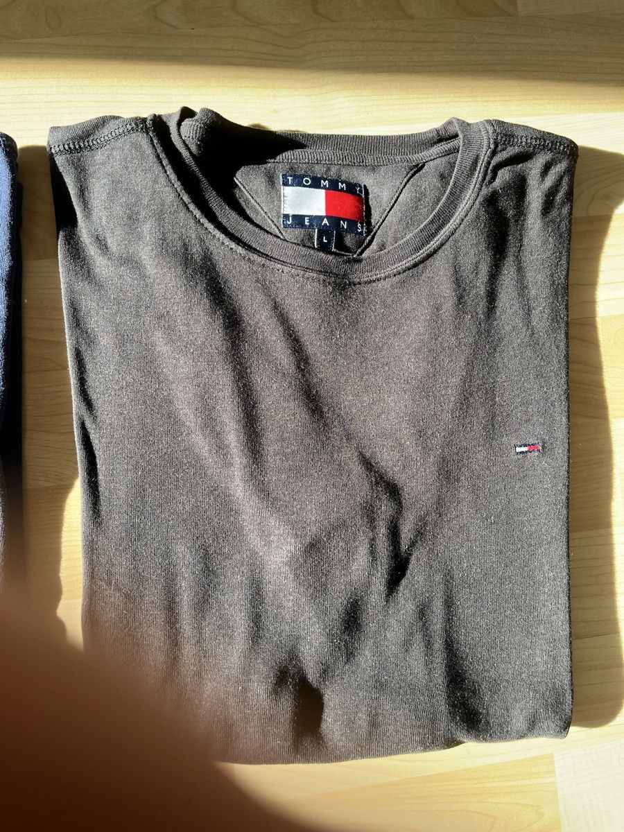 Tommy Hilfiger Maglioni & Felpe: 2 Tommy Hilfiger Shirts Pullover, Blau und Schwarz,  L – Nuovo (secondo la descrizione) da Zug venduto da Nickwalks999 4