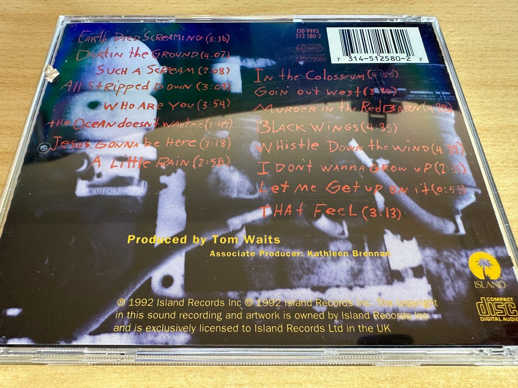 CD: Tom Waits – Bone Machine – Usato da Rikon im Tösstal venduto da Alpenmutz 1