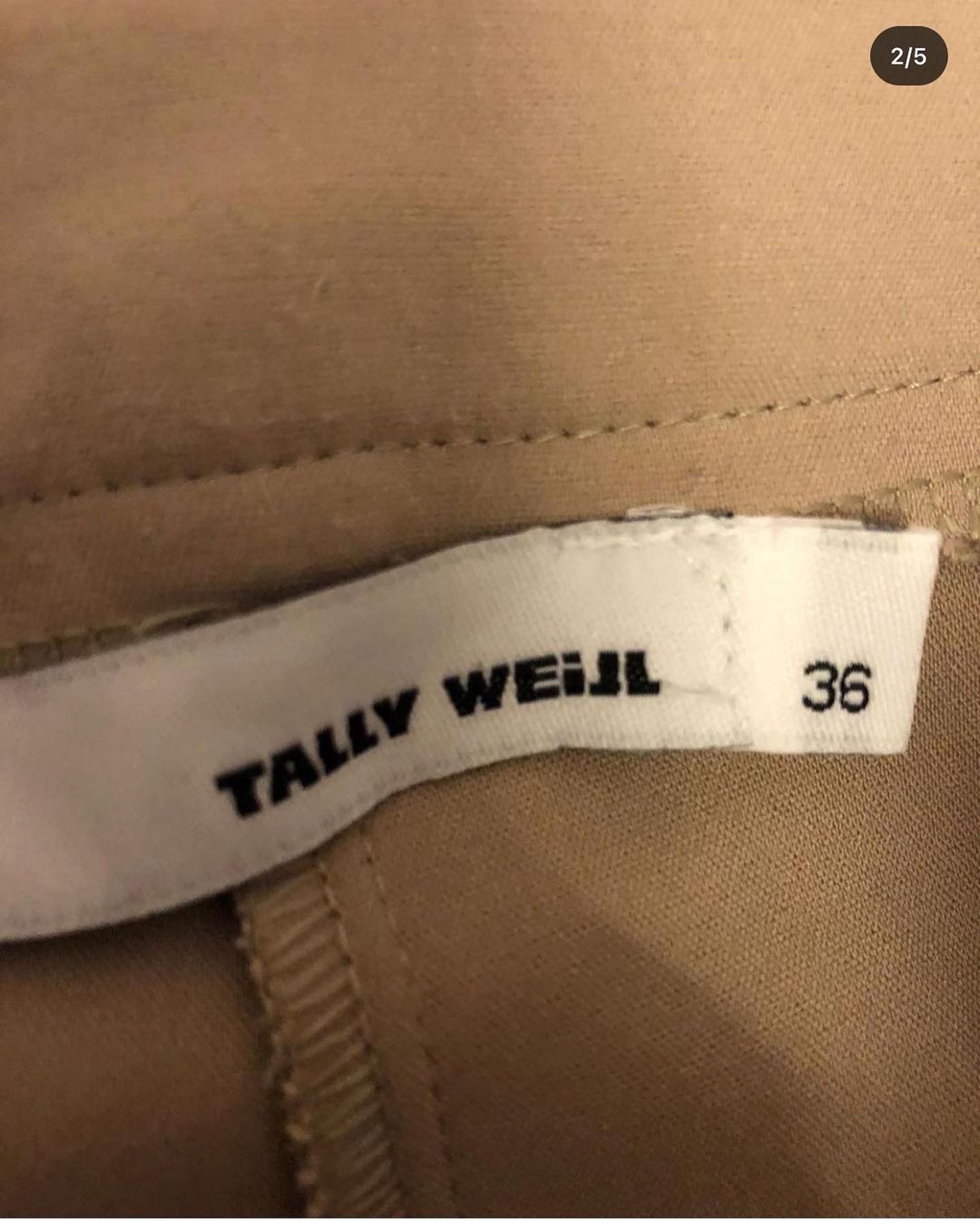 Pantaloni: Pants beige – Nuovo e nell'imballaggio originale da Opfikon venduto da til_t7ww 1