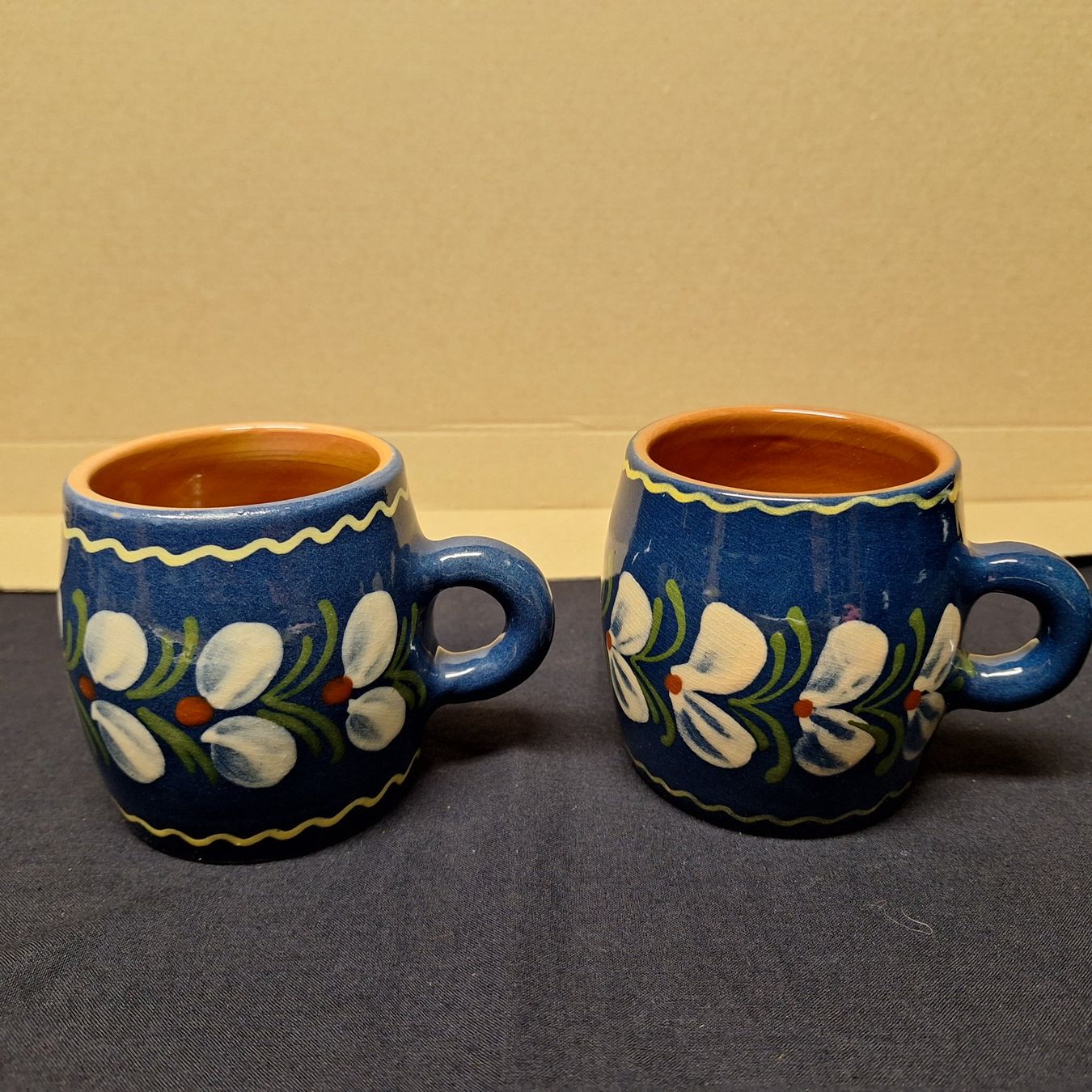 Tazze: Versand möglich. 2 Vintage Keramikbecher – Usato da Winterthur venduto da Goldpipau