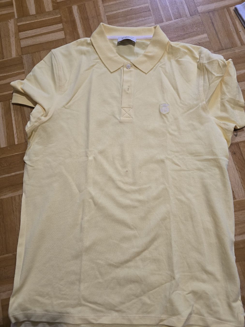 Polo-Shirts: Polo Selected Homme jaune pastel M – Gebraucht aus Mont-sur-Lausanne von Didinho