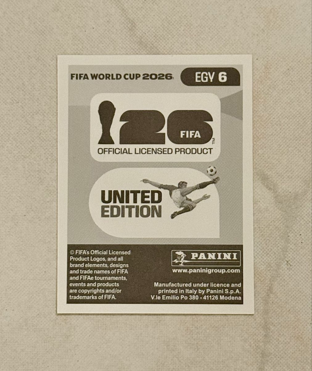 Panini Sammelbilder & Trading cards: Panini WM 2026!!! EGY 6 – Neu (gemäss Beschreibung) aus Oberentfelden von NunoLouro 1