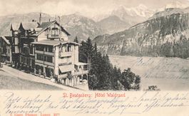 St Beatenberg (BE) Hotel Waldrand mit Alpenpanorama