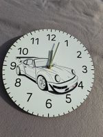 Porsche Uhr Wanduhr Auto  Motorsport