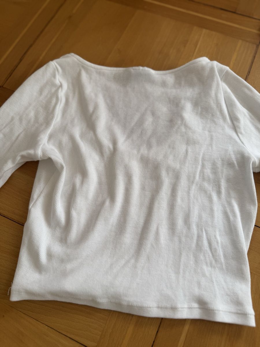 Asos T-shirt: ASOS Design Langarmshirt Weiss, Grösse S – Usato da Wittenbach venduto da Apicel 3