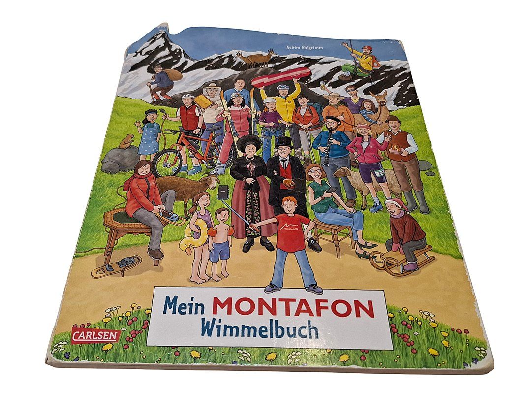Libri: CARLSEN Mein Montafon Wimmelbuch – Usato da Wil SG venduto da Restwert_Wil