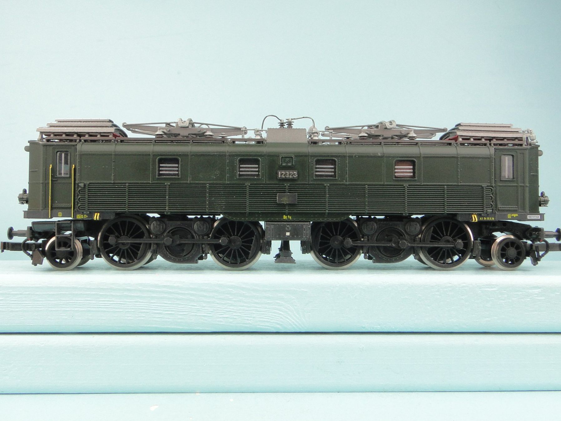 Roco Modelleisenbahnen: Roco 4191 A Be 4/6 grün – Gebraucht aus Bülach von cann11 1