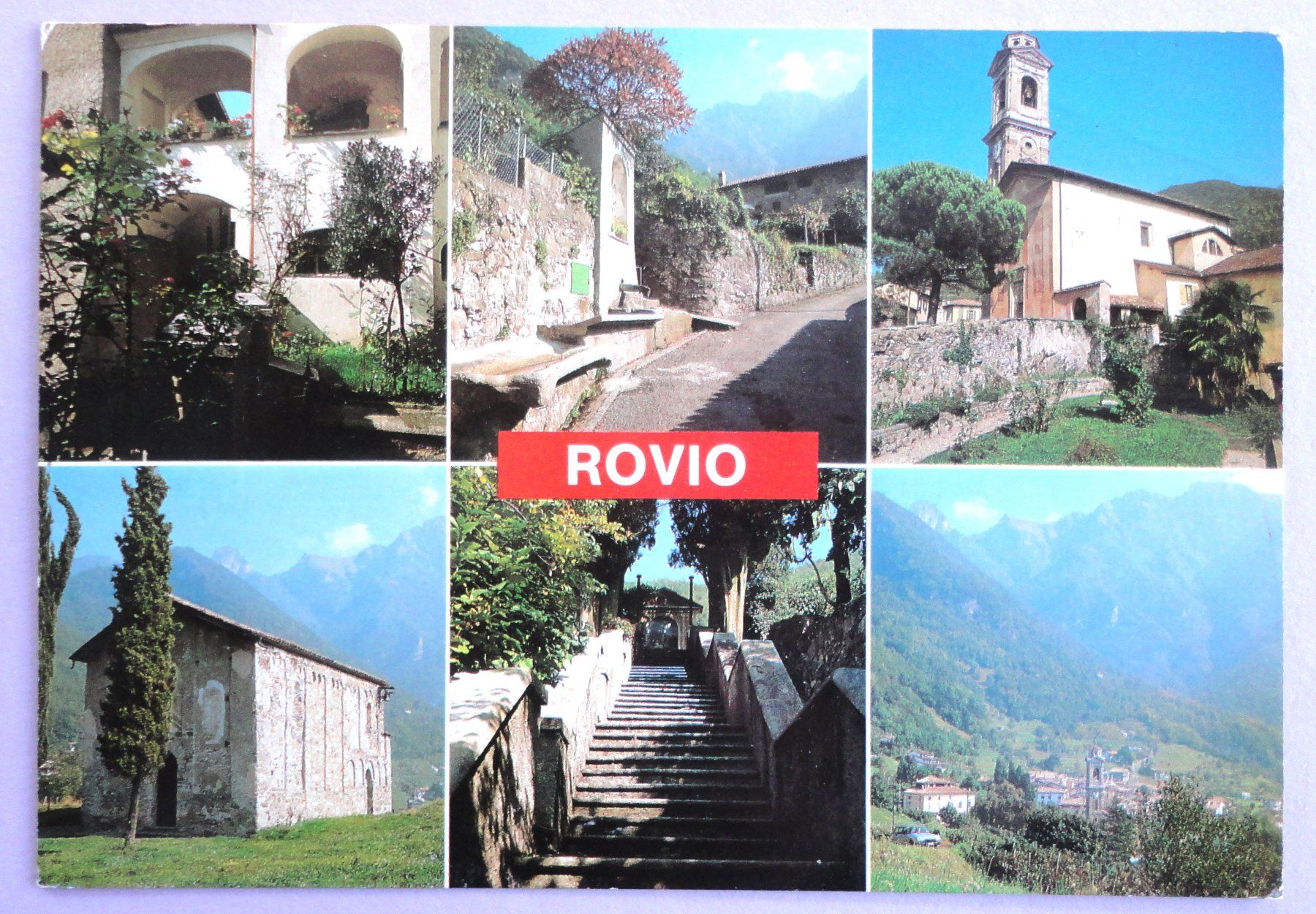 Cartoline postali: Rovio – Usato da Fétigny venduto da Billy2miny