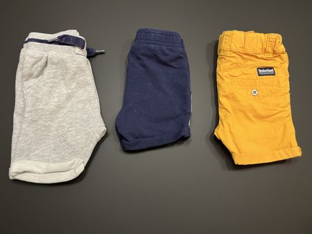 3 Baby-Shorts – Timberland – Gr. 71 – Sehr guter Zustand
