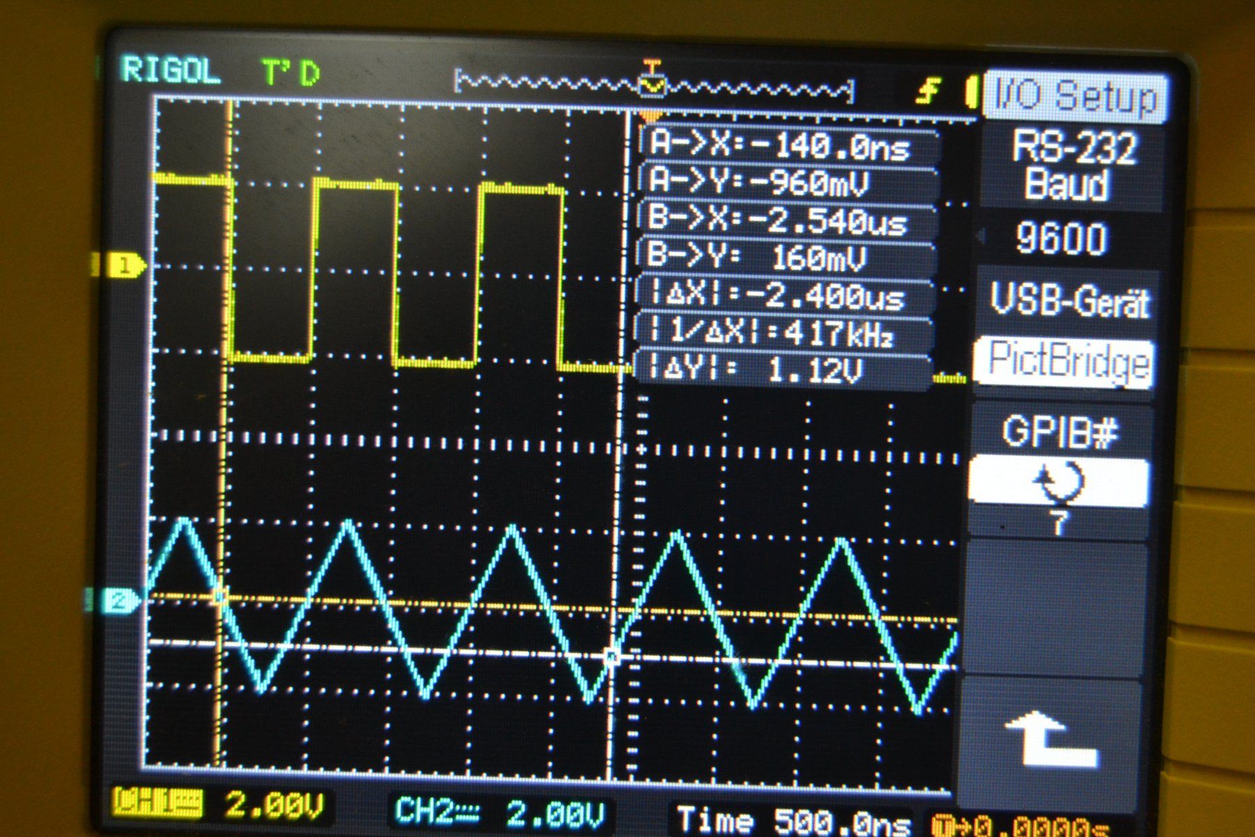 Messen: Rigol 1052E  50 MHz / 1 GSa/s – Gebraucht aus Wil SG von fanofrio 4