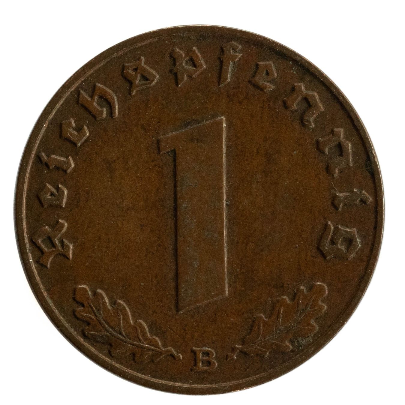 Tutti le monete: Deutschland - 1 Reichspfennig - 1939 - B – Usato da Rotkreuz venduto da num_6343