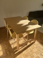 Esstisch ausziehbar (6-8P.) mit 6 Stühlen